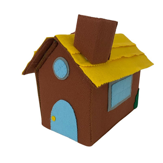 Casita Fieltro Ricitos