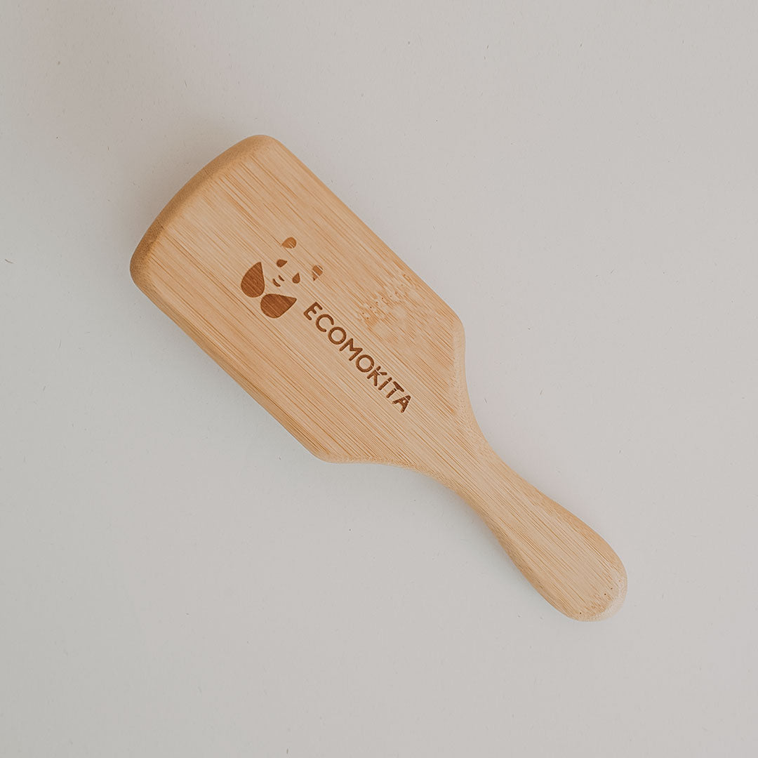 Cepillo de Cabello Bambú Cuadrado