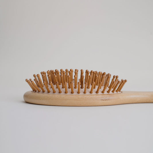 Cepillo de Cabello Bambú Redondo