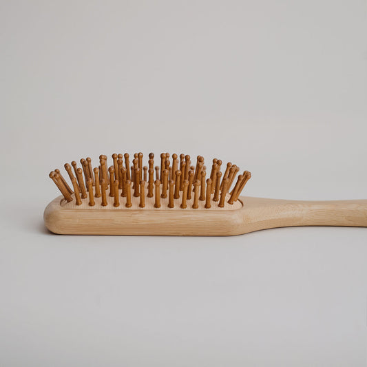 Cepillo de Cabello Bambú Cuadrado