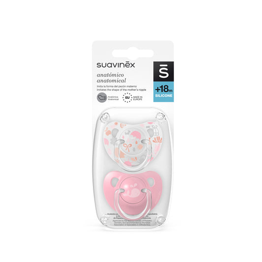 Chupón Tetina Anatómica +18m x 2 und The Basics - R