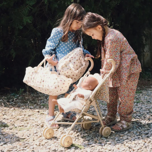 Coche Para Muñecas Bibi Fleur