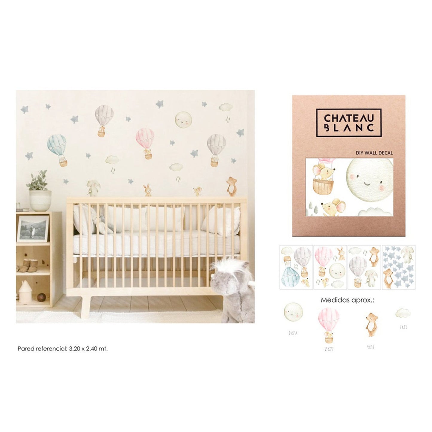 Wall Decal xl - Baby sky diy