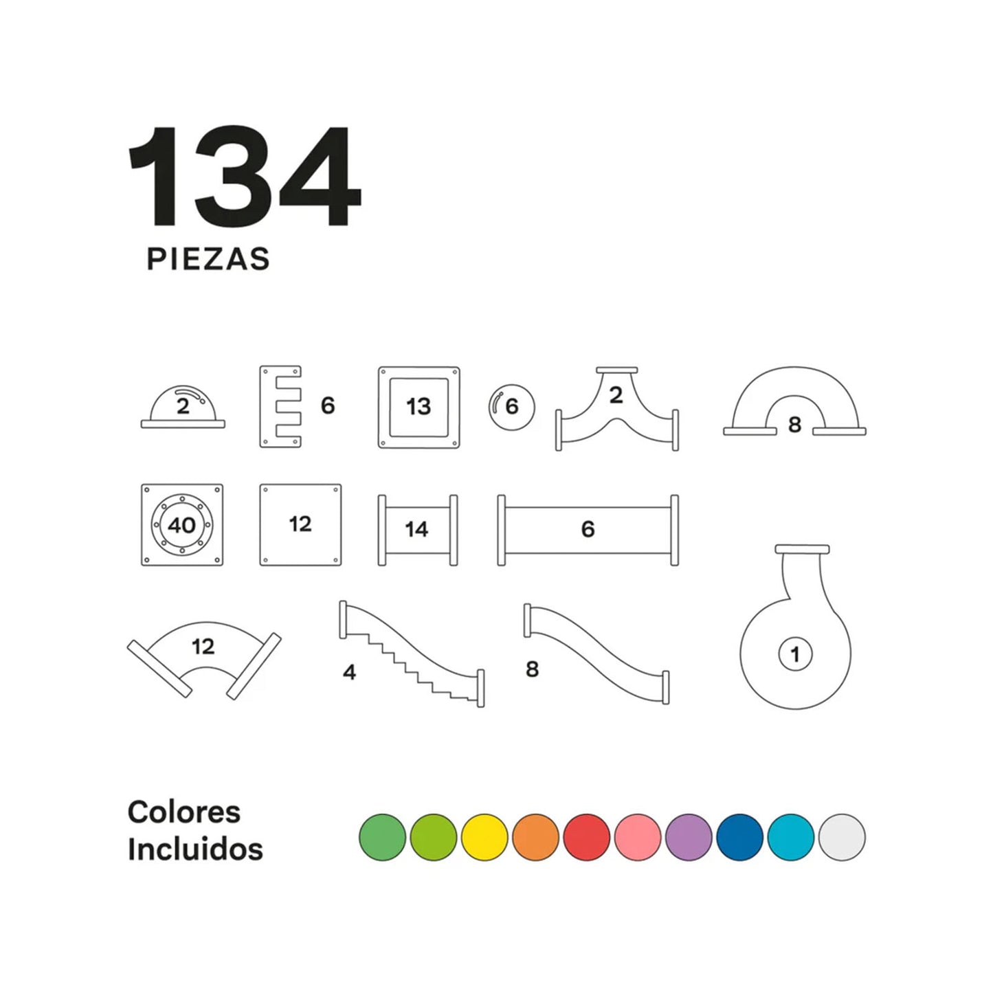 Imanix - Slide 134 Piezas