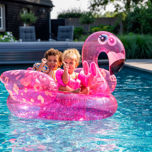 Inflable 150 cm Flamingo Neon Pink XXL