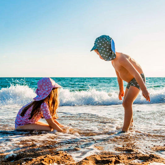 Gorro UV Sun Hat - Dino Petrol