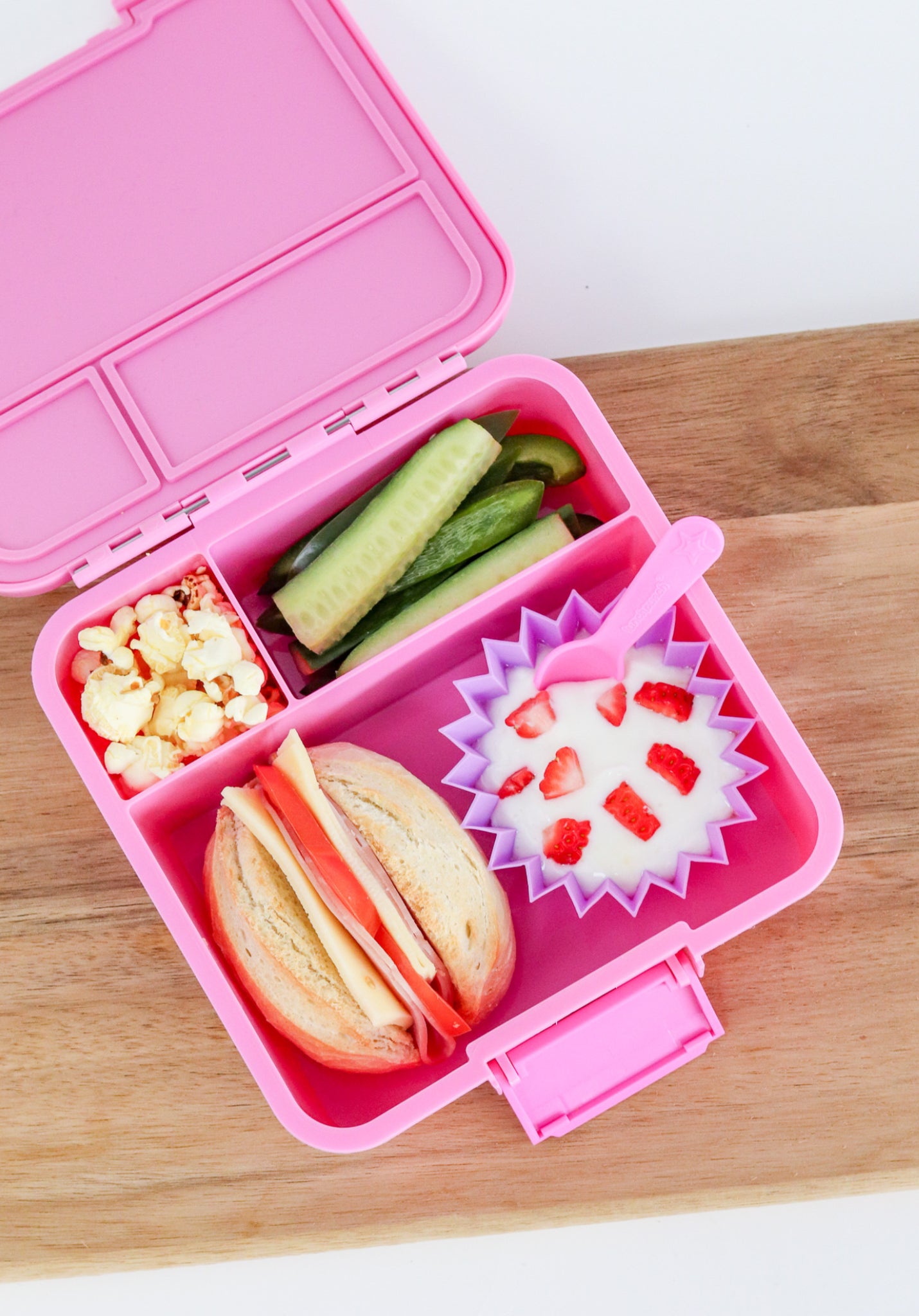 Lunch Punch Silicone Cups - Pink