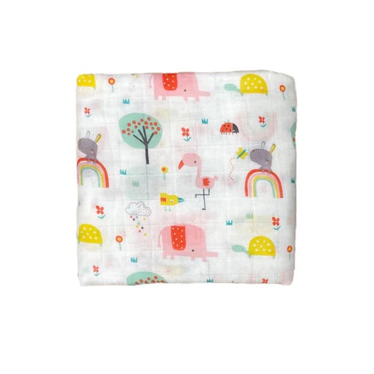 Muselina Animales Colores