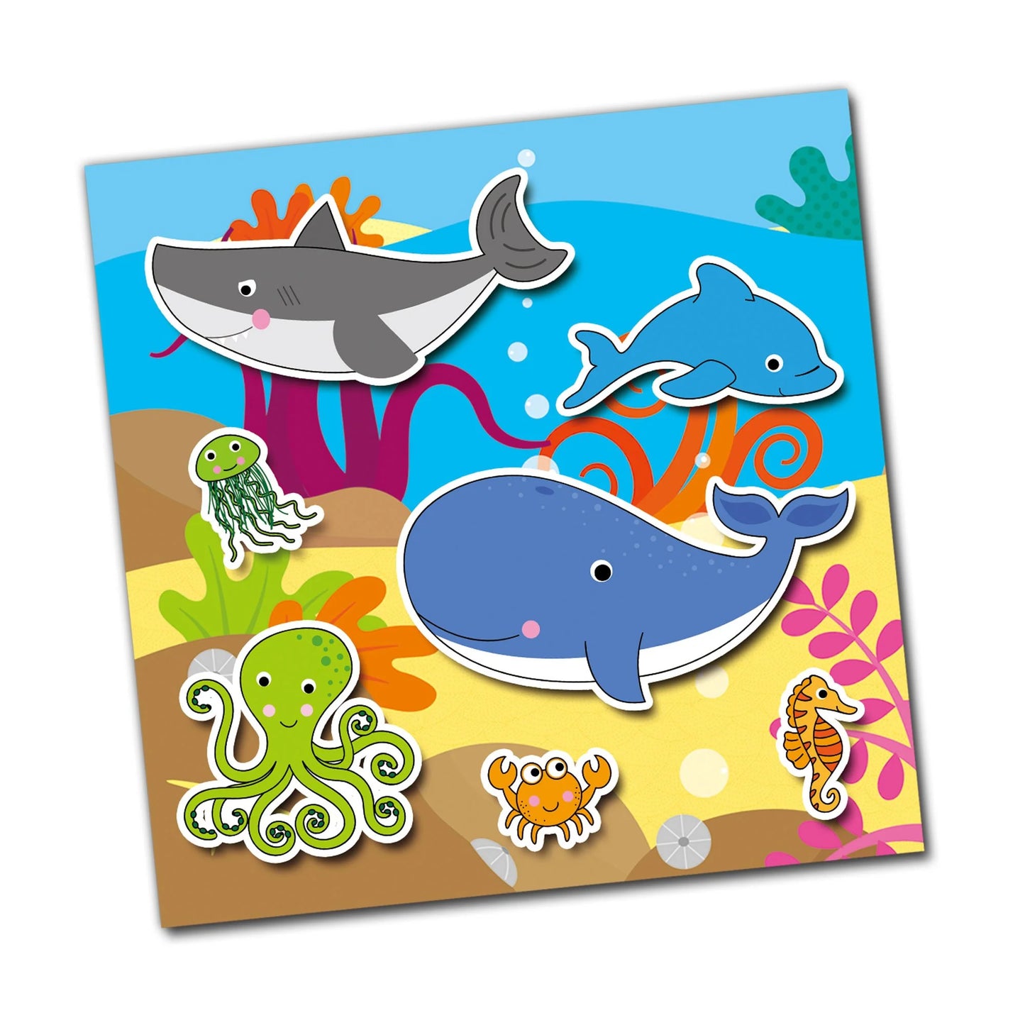 Reusable Sticker Book - Animals