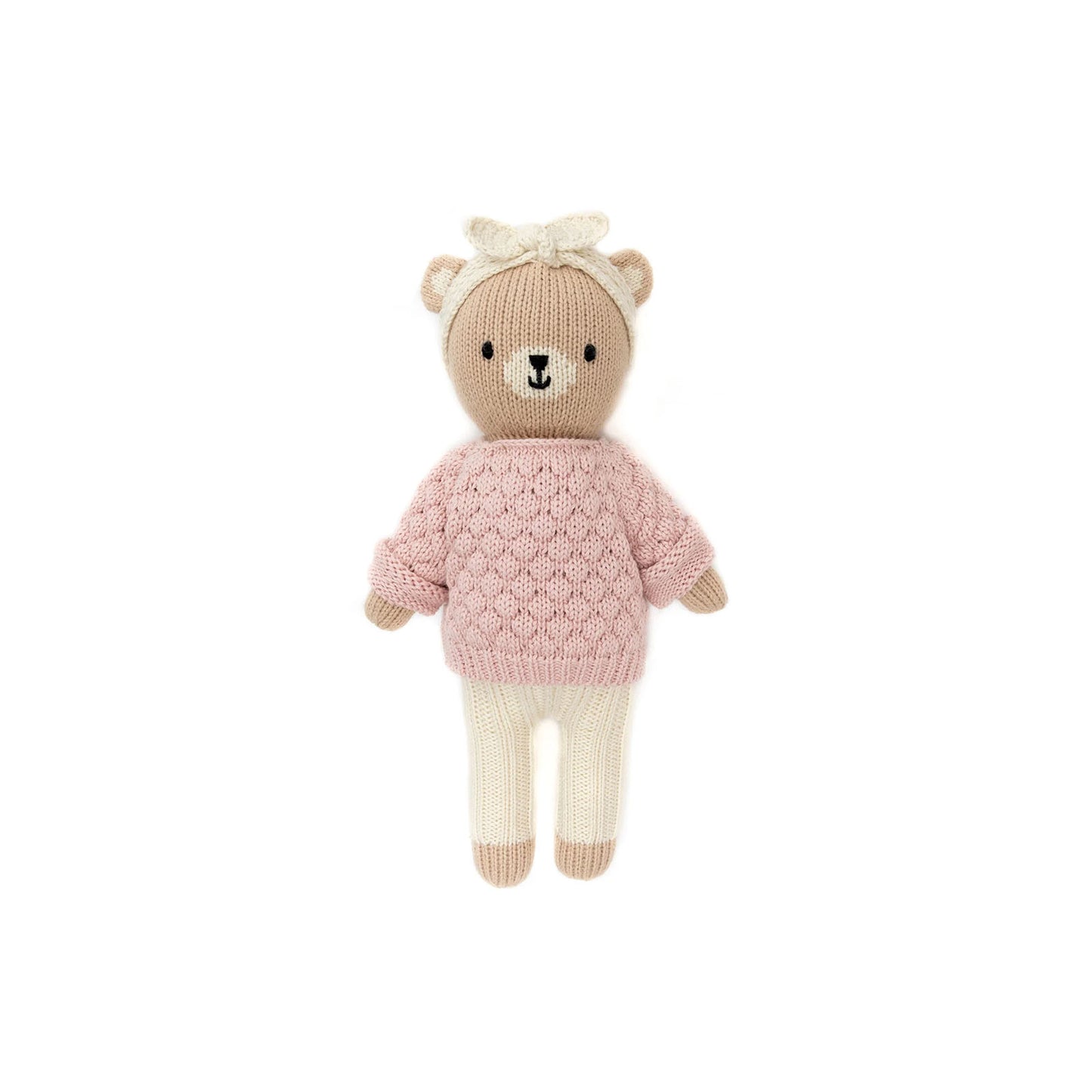 Osita Emma con Sweater 29cm Rosado