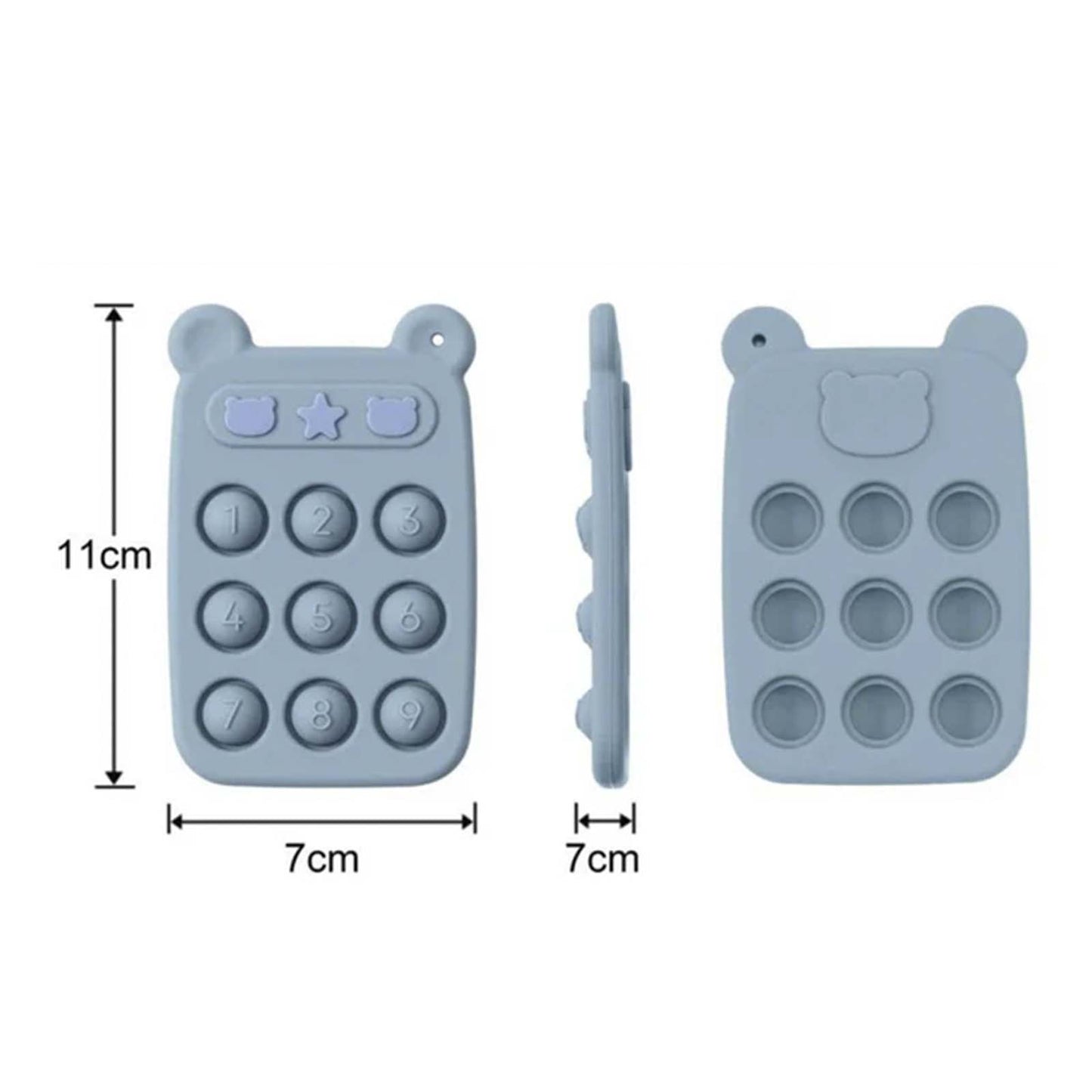 Mordedor Pop It Phone Bear