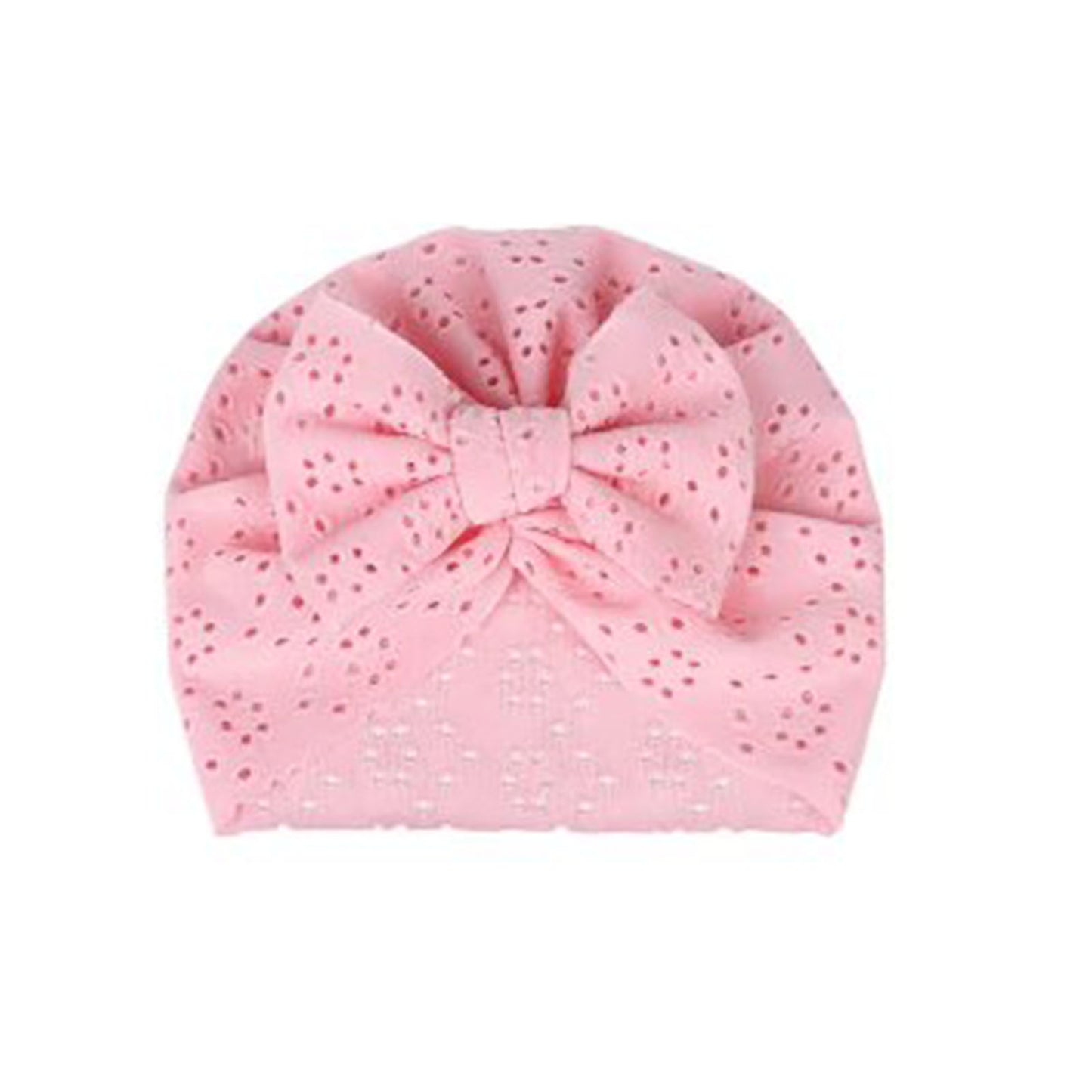 Turbante Broderie Rosado