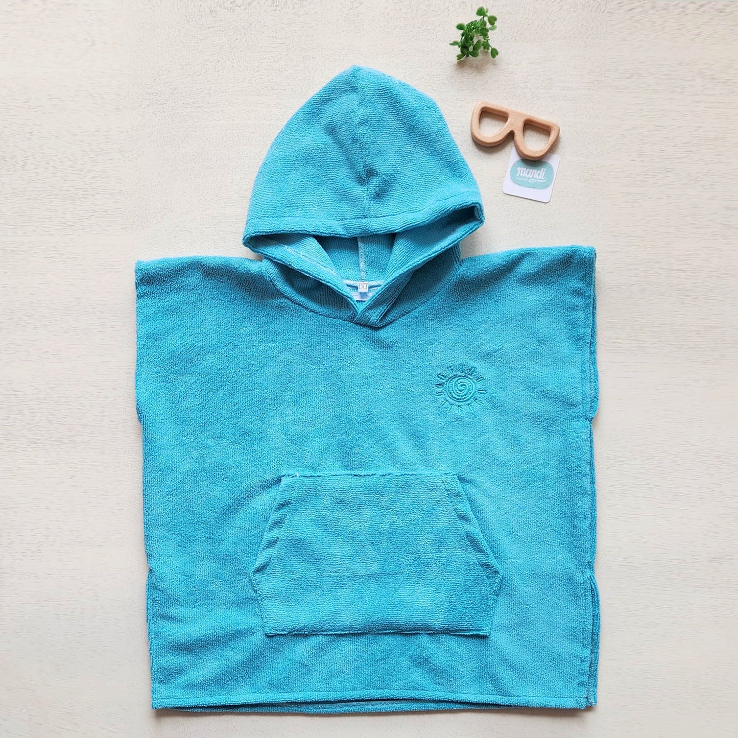 Poncho Toalla Microfibra - Jade