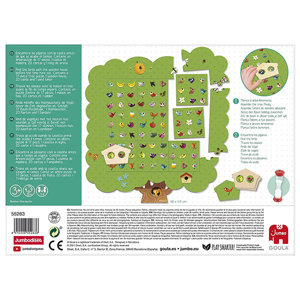 Juego de Observación Árbol de Pájaros Bird Tree