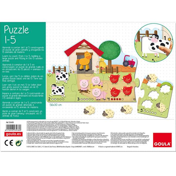 Rompecabezas Puzzle 1-5