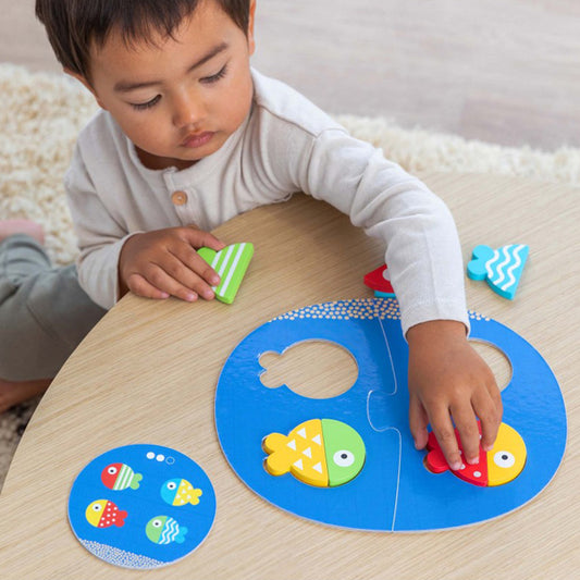 Juego de Percepción Visual Fish Match y Mix