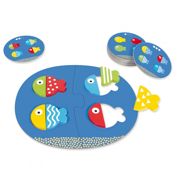 Juego de Percepción Visual Fish Match y Mix