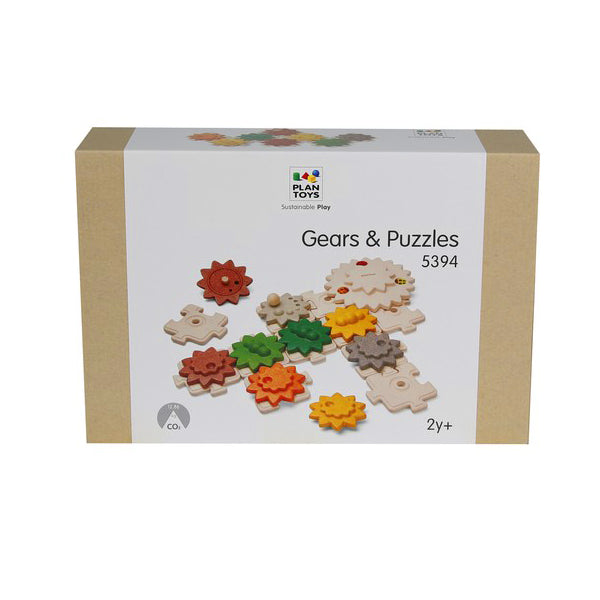 Engranajes & Puzzles Plantoys