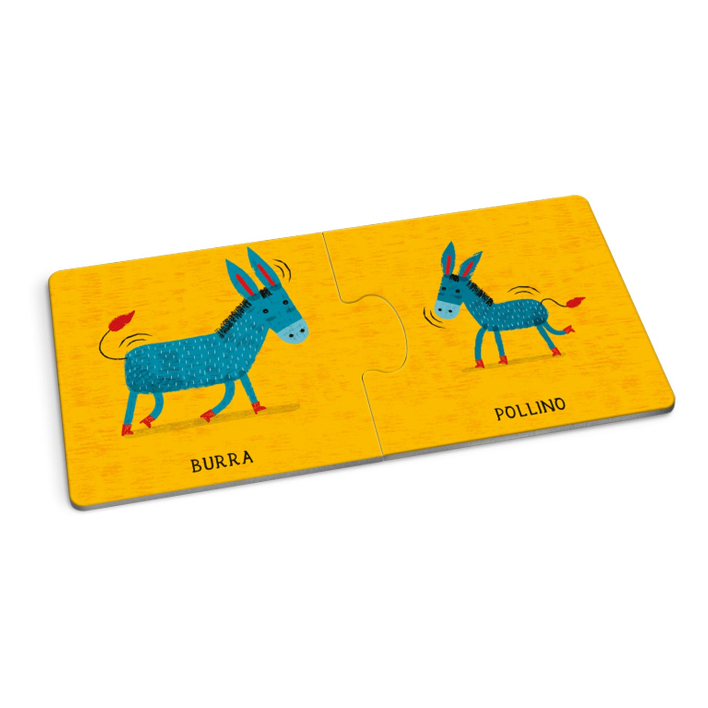 Rompecabeza Memo Puzzle Animal - Amanuta