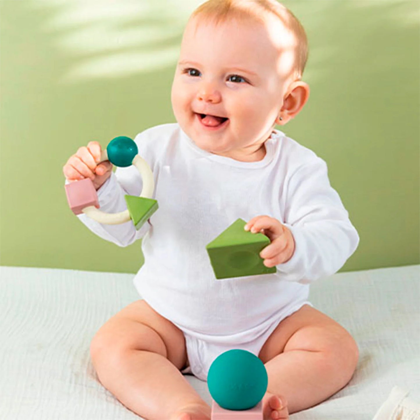 X Bauhaus Movement Teething Ring Soft