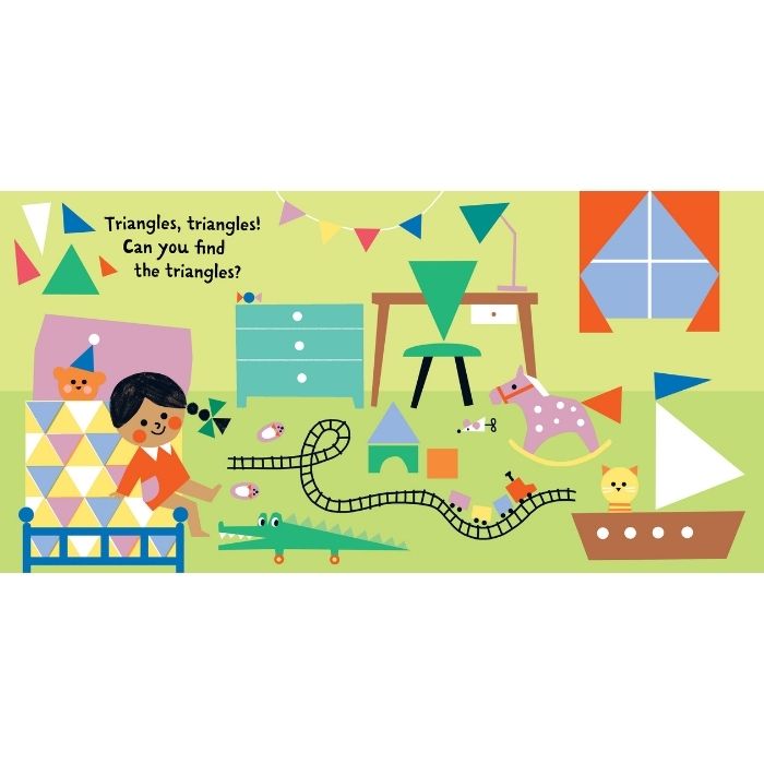 Libro Indestructible - Baby Find the Shapes