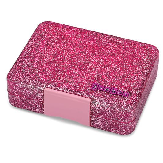 Yumbox Snack - Sparkle Clear Pink