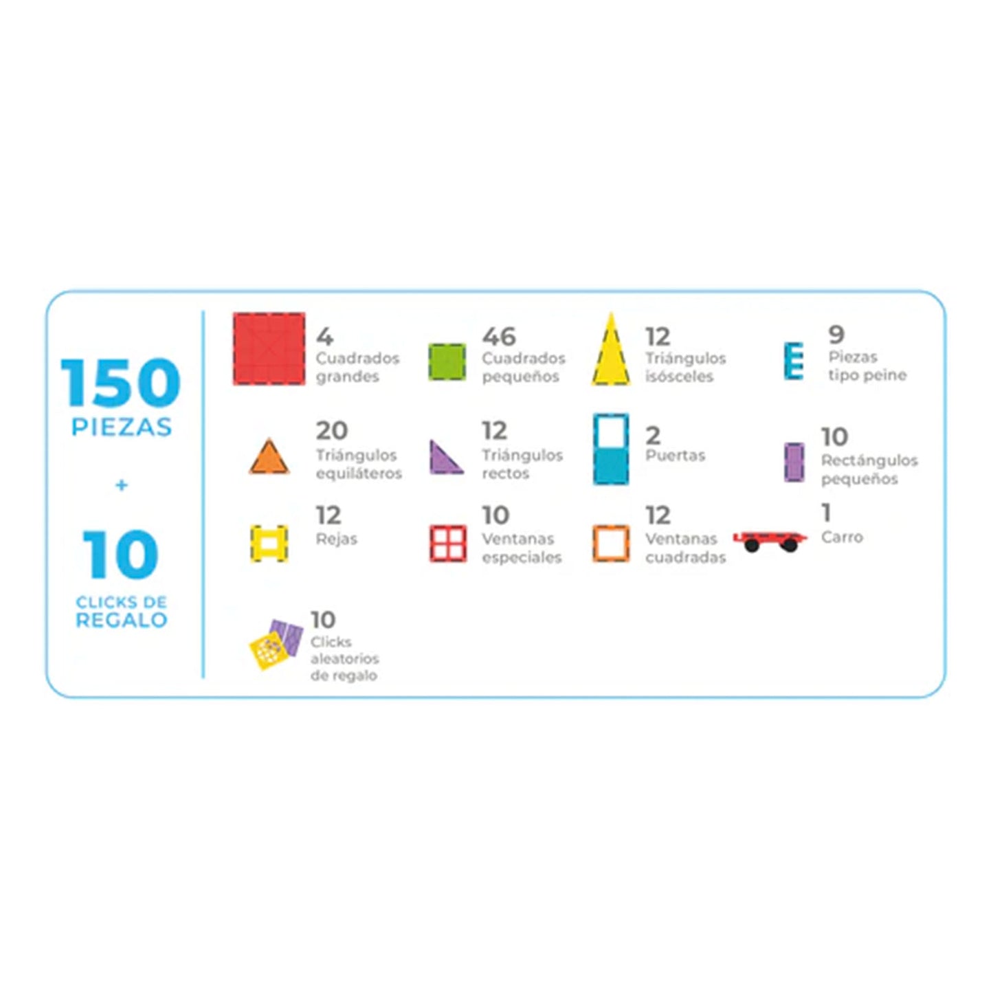 Imanix - Set de 150 Piezas