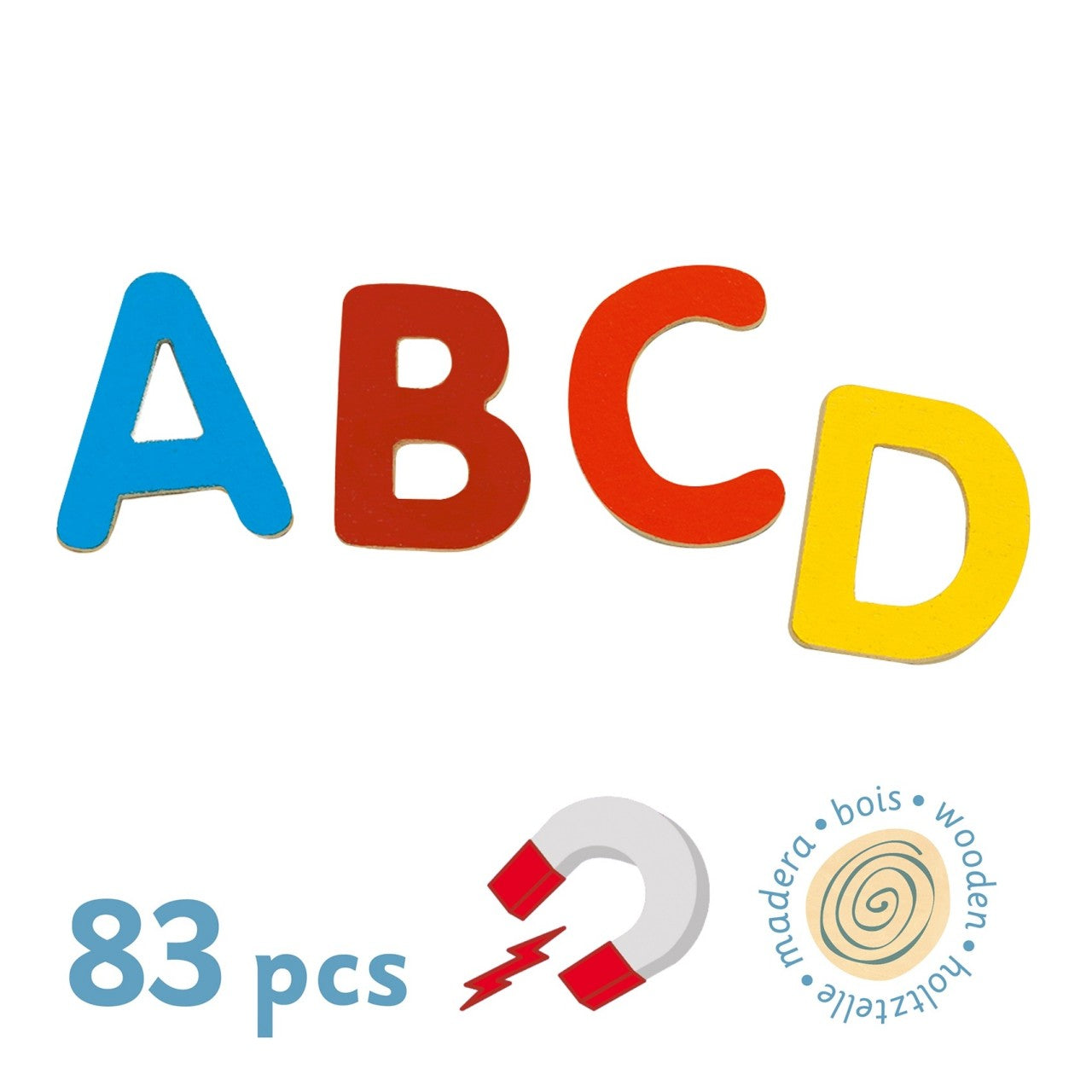 Juego Magnético - Pequeñas Letras Mayúsculas