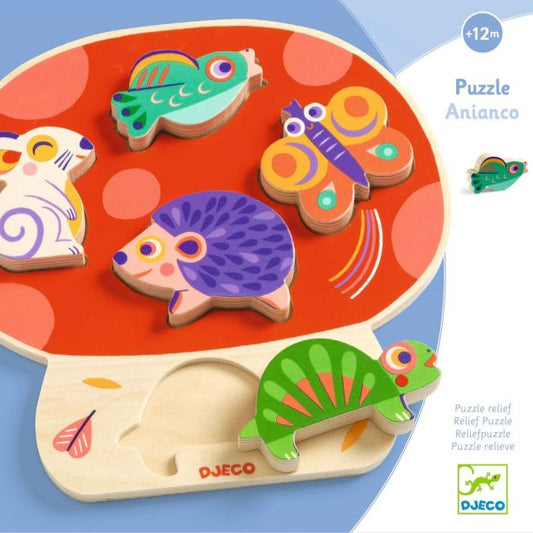 Rompecabeza Encajable - Anianco 5 PZS