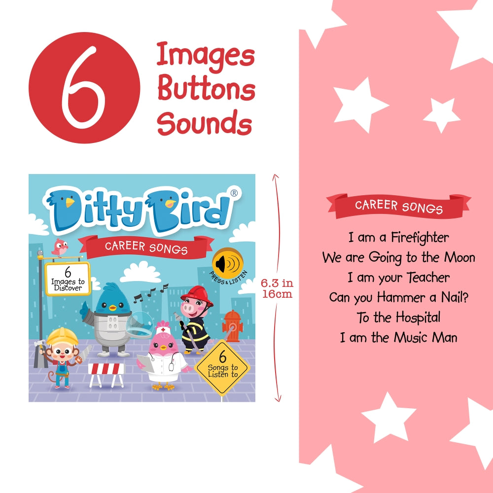 Ditty Bird - Canciones de Profesiones en Inglés