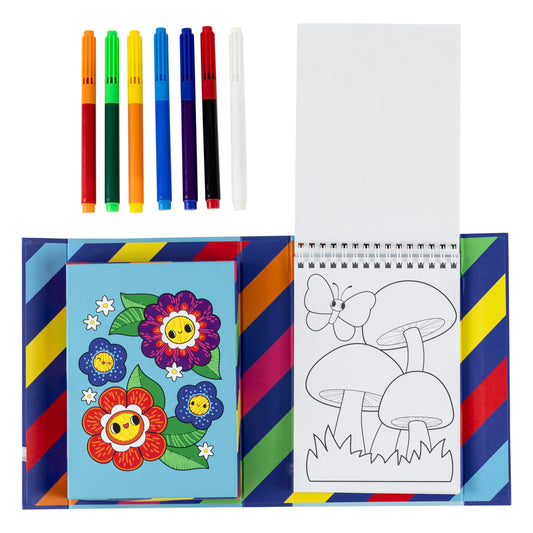 Set Para Colorear Colour Change Colouring Set - Garden Friends