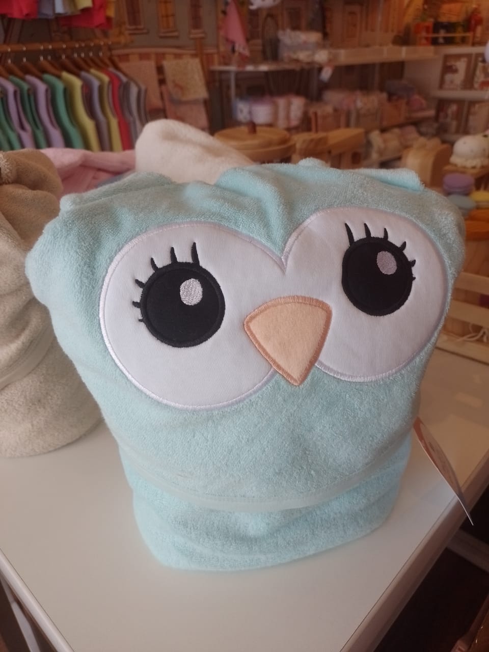 Toalla Búho con Capucha