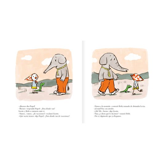 Libro Lisette En Vacaciones