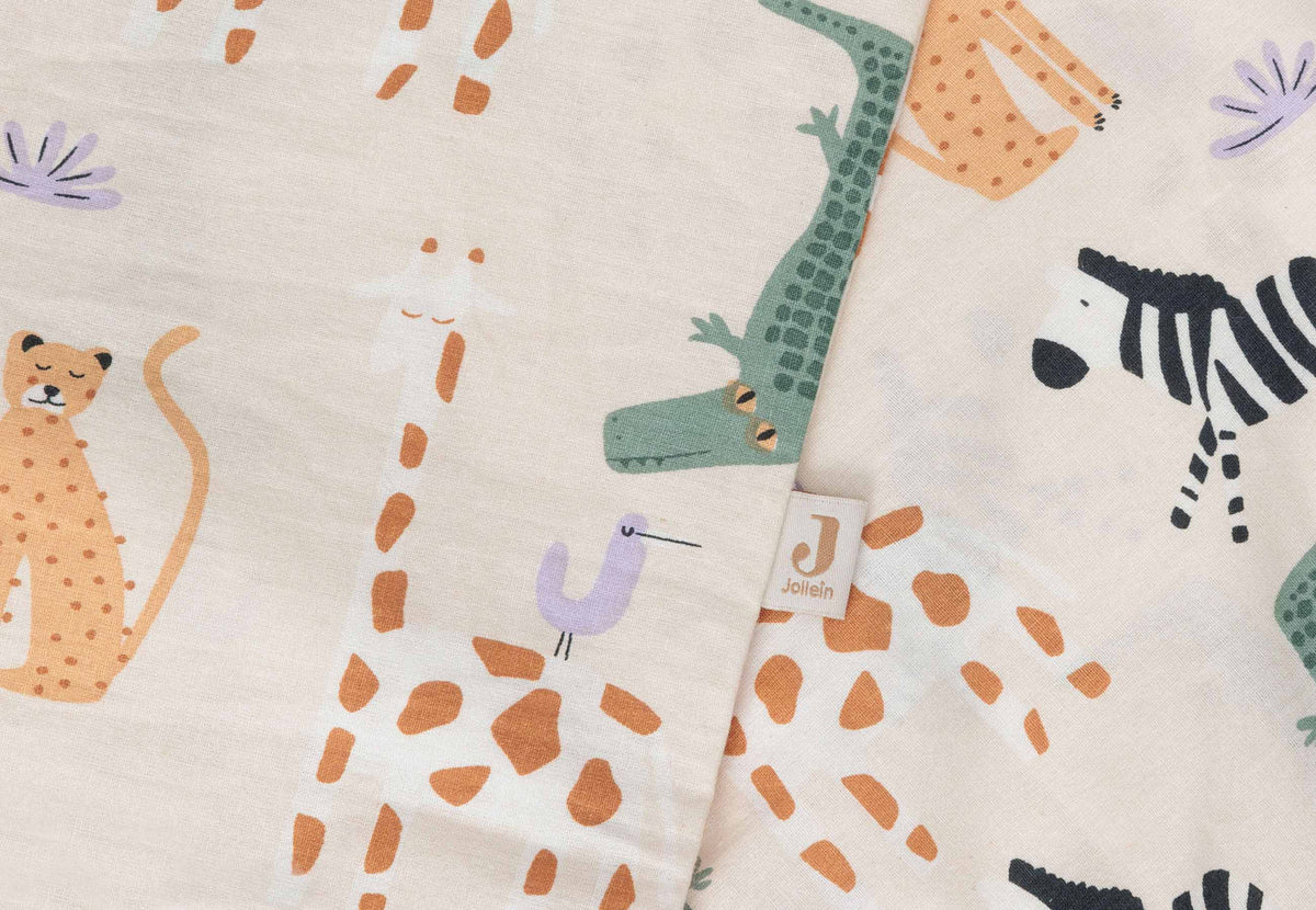 Set de Funda Nordica para Cuna 100x140cm - Jungle Jambo Jollen
