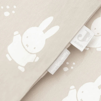 Set de Funda Nordica para Cuna 100x140cm - Miffy & Snuffy Nougat Jollein