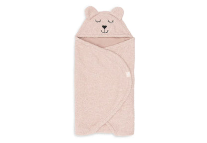 Manta Envolvente Bear Boucle - Wild Rose Jollein