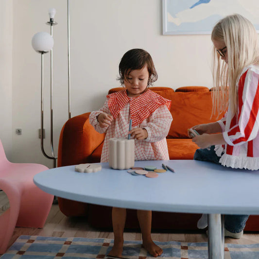 Mushie Juego de Clasificacion de Monedas y Tubos