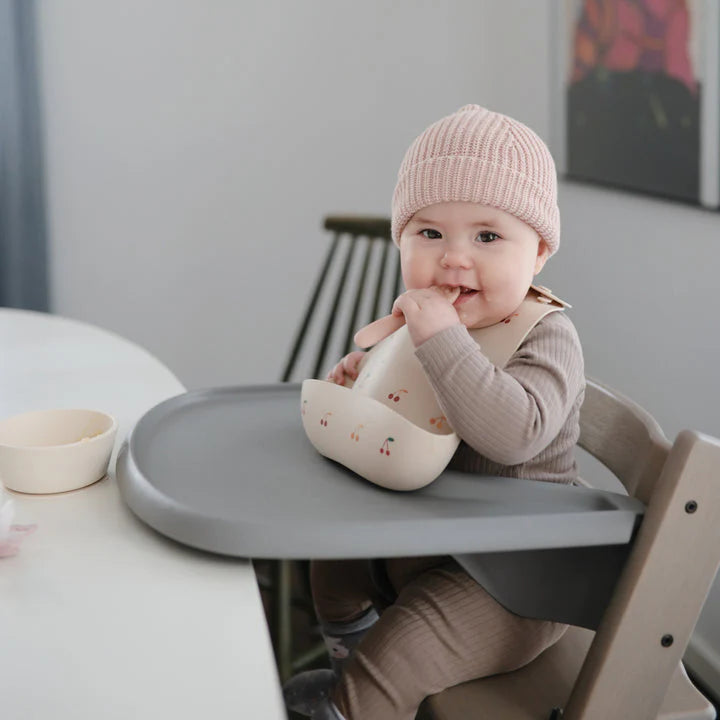 Mushie Primeras Cucharitas para Bebes - Rose-Soft Lilac