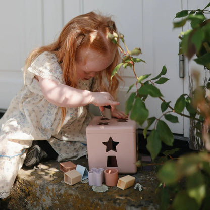 Mushie Caja para Clasificar Formas - Petal