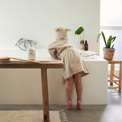 Bata de Baño 1 a 2 Años - Nougat