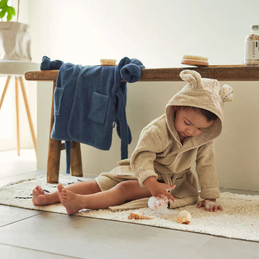 Bata de Baño 1 a 2 Años - Nougat