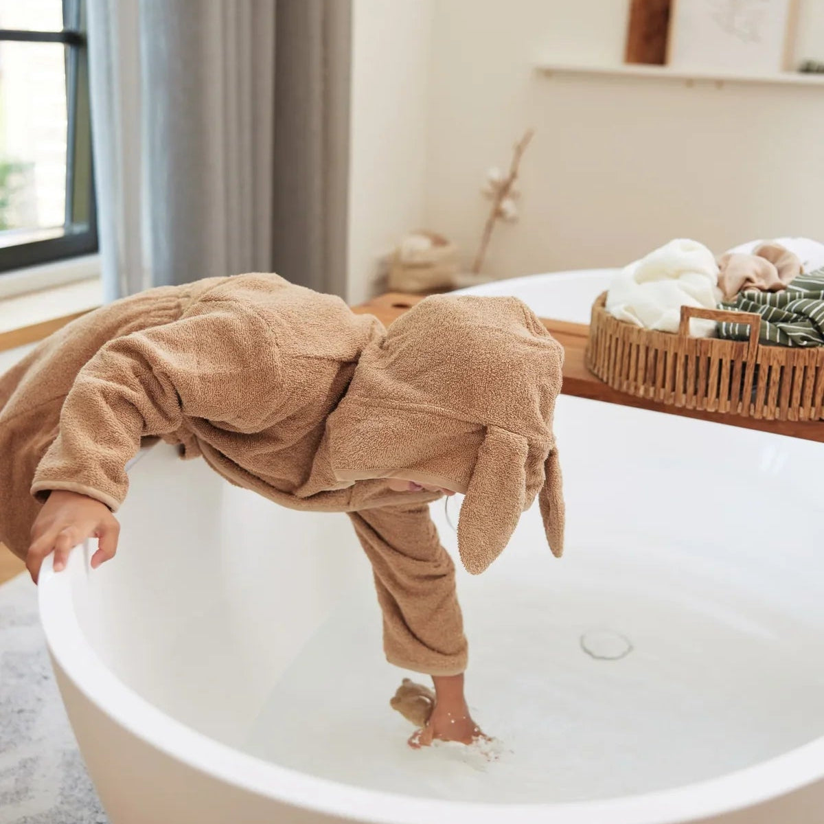 Bata de Baño 1 a 2 Años - Biscuit