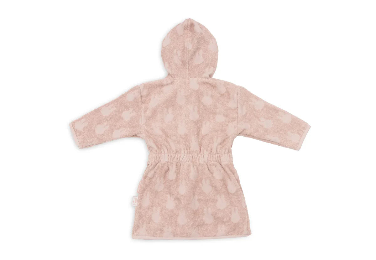 Bata de Baño Terry 1 a 2 Años - Miffy Jacquard - Wild Rose