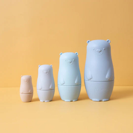 Bears Matryoshka Toy Colores - Azules