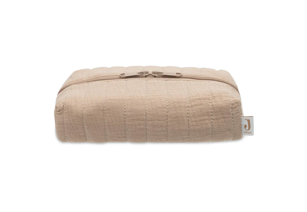 Estuche para Toallitas Húmedas Muslin - Biscuit Jollein