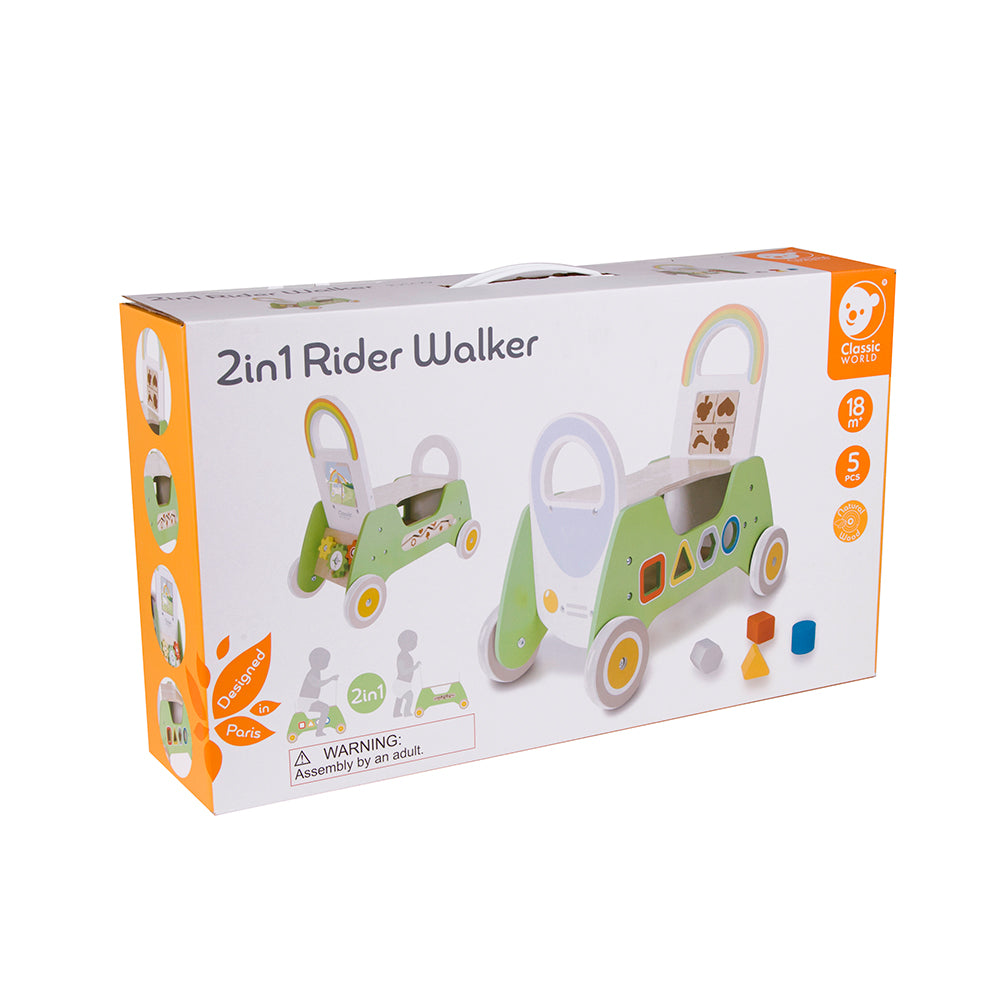 2 en 1 Andador Rider