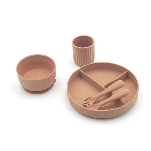 Set de Platos de Silicona 5 pzs