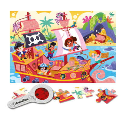 Secret Puzzle Rompecabezas con Imagenes Secretas - Piratas