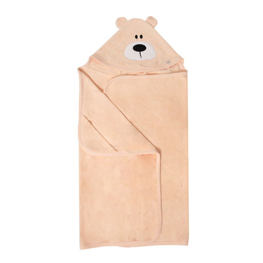 Toalla Toddler de Oso con Capucha - Melón