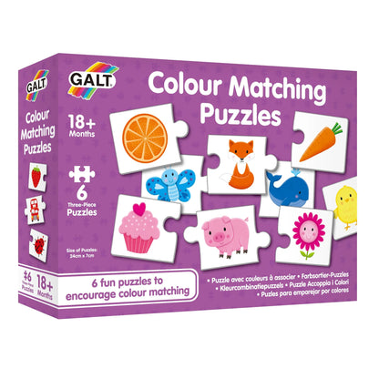 Colour matching puzzles
